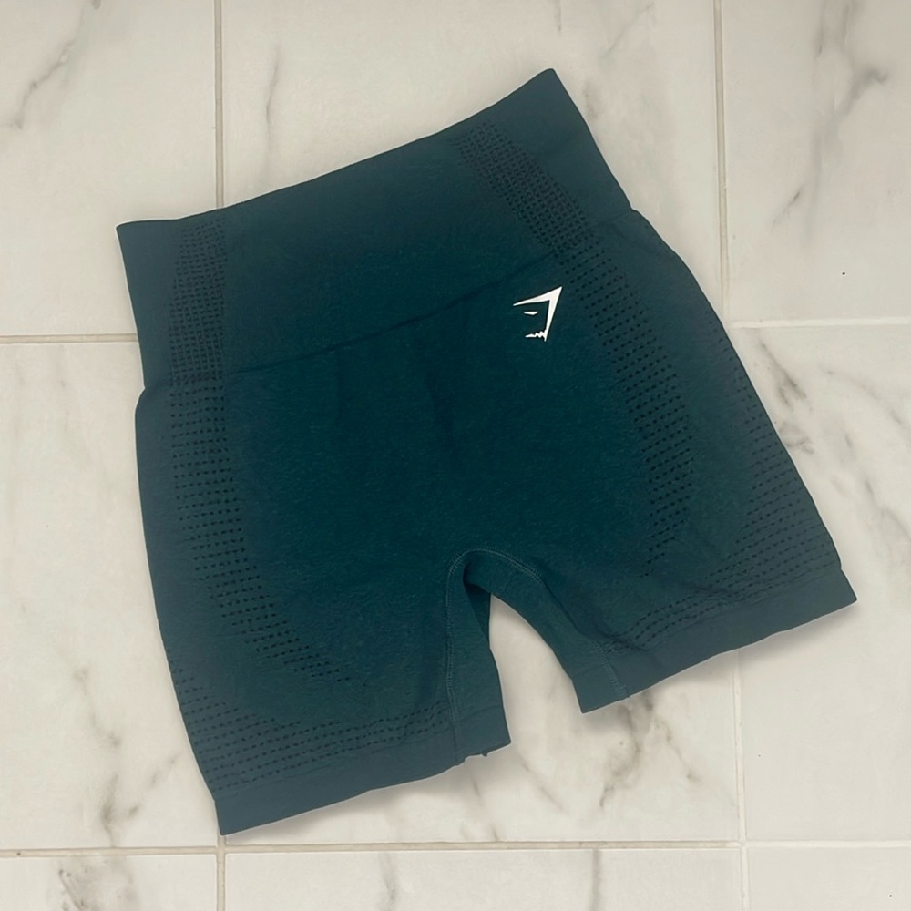 Gym Shark Teal Green Shorts💚